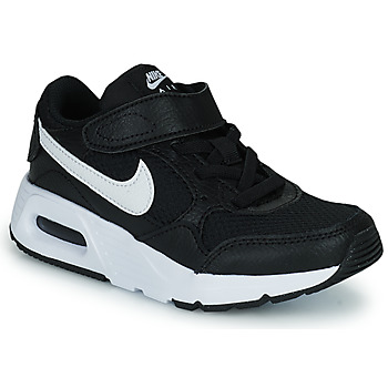 Cipők Gyerek Rövid szárú edzőcipők Nike NIKE AIR MAX SC (GS) Fekete  / Fehér