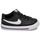 Cipők Gyerek Rövid szárú edzőcipők Nike NIKE COURT LEGACY Fekete  / Fehér