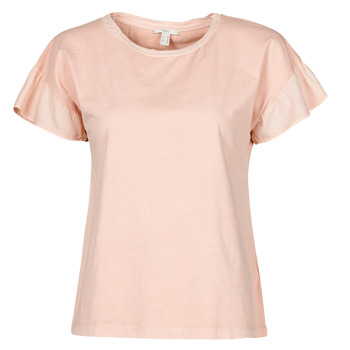 Ruhák Női Rövid ujjú pólók Esprit T-SHIRTS Rózsaszín