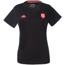 Ruhák Női Rövid ujjú pólók Kappa T-shirt femme Stade Français 2020/21 lea Kék