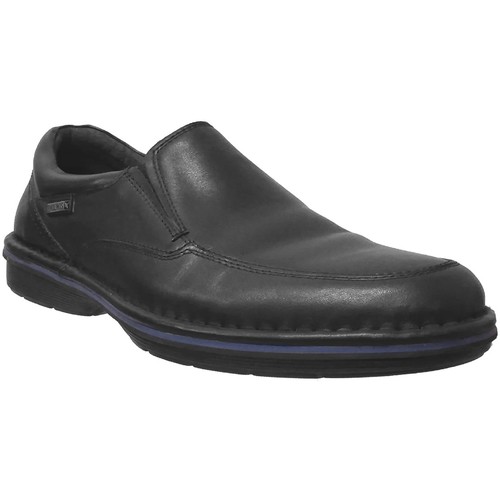 Cipők Férfi Mokkaszínek Pikolinos Lugo-3066 Fekete 