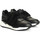 Cipők Női Belebújós cipők Guess FL8TI2 LEA12 / Tinsel Fekete 
