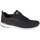 Cipők Női Rövid szárú edzőcipők Skechers Flex Appeal 30 Fekete 