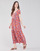 Ruhák Női Hosszú ruhák Betty London ODE Piros / Sokszínű