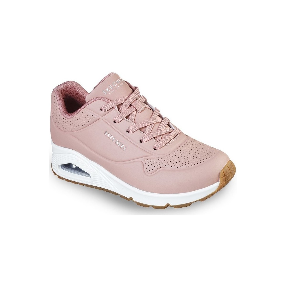 Cipők Női Divat edzőcipők Skechers UNO STAND AIR Rózsaszín