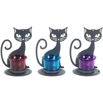 Otthon Gyertyatartók Signes Grimalt Cat T-Lite Sokszínű