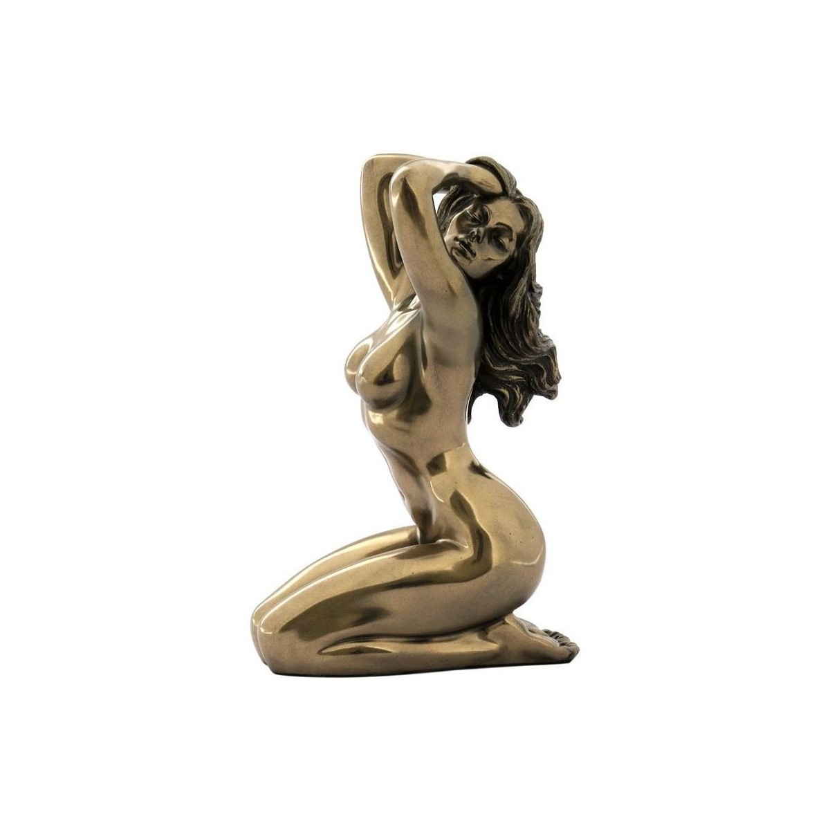 Otthon Szobrok / figurák Signes Grimalt Nude Woman Gyanta Bronz Arany