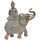 Otthon Szobrok / figurák Signes Grimalt Buddha Ül Az Elefánton Arany