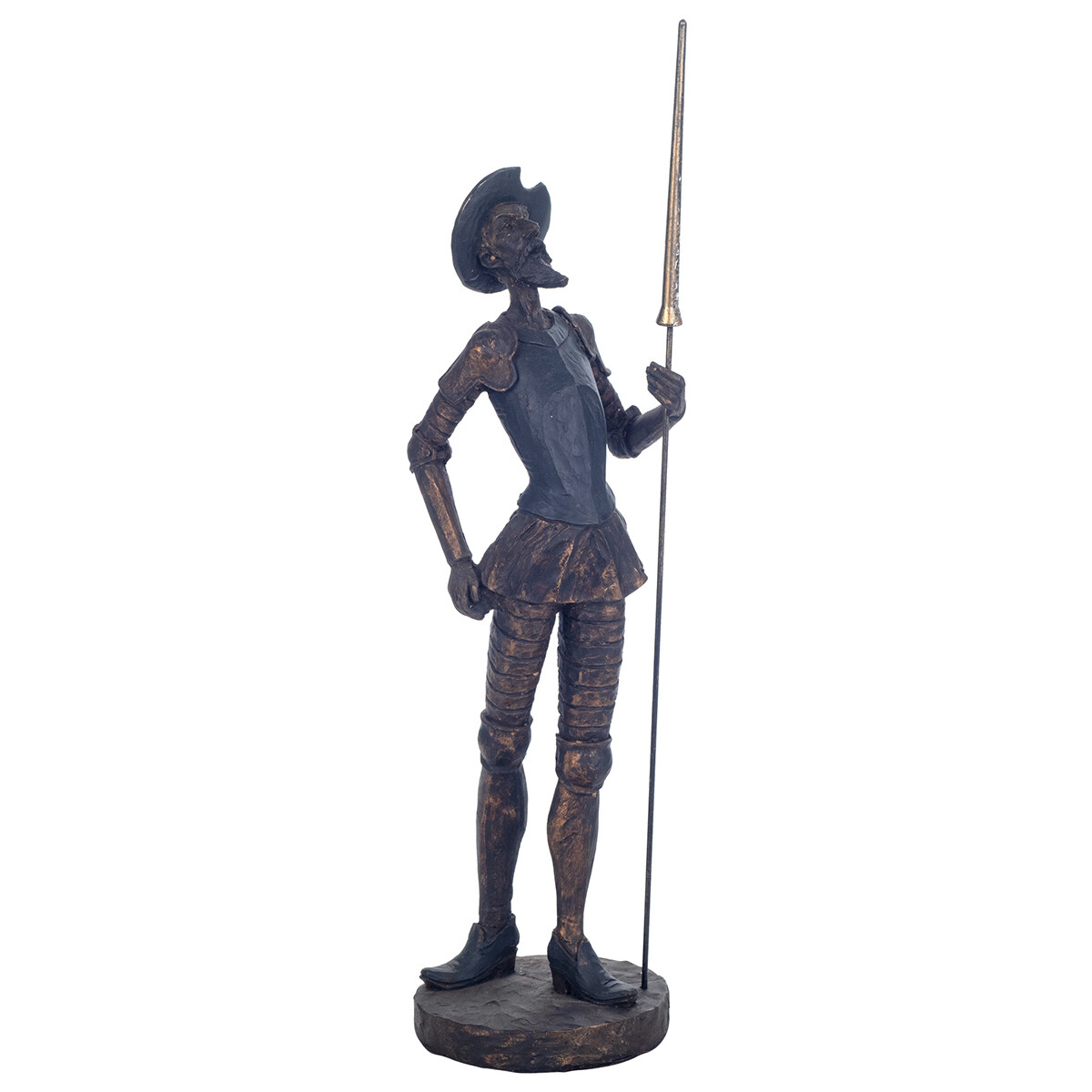 Otthon Szobrok / figurák Signes Grimalt Don Quijote Állva Arany