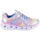 Cipők Gyerek Rövid szárú edzőcipők Skechers Heart Lights Rainbow Lux Ezüst, Rózsaszín, Világoskék