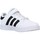 Cipők Fiú Rövid szárú edzőcipők adidas Originals BREAKNET C Fehér