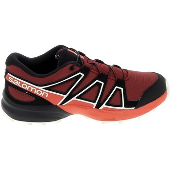 Cipők Fiú Rövid szárú edzőcipők Salomon Speedcross K Rouge Noir Piros