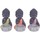Otthon Szobrok / figurák Signes Grimalt T -Light Gyerekes Buddha Set 3U Sokszínű