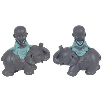 Otthon Szobrok / figurák Signes Grimalt Buddha Az Elefánton 2U Kék