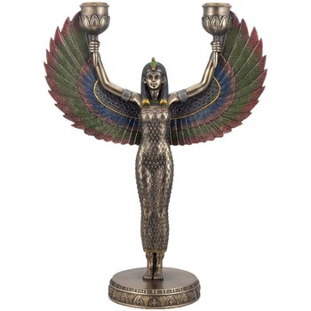 Otthon Szobrok / figurák Signes Grimalt Egyiptomi Istennő Gyertyatartó Arany