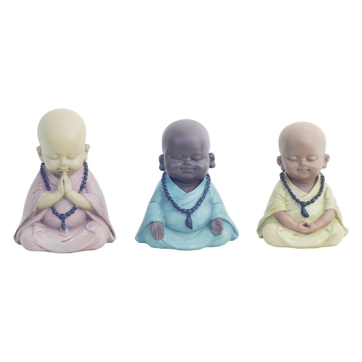 Otthon Szobrok / figurák Signes Grimalt Buddha Set 3 Egység Sokszínű