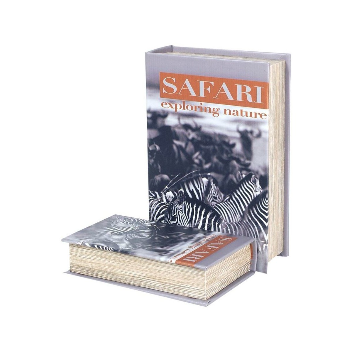Otthon Kosarak és dobozok Signes Grimalt Safari Zebra 2U Könyvdobozok Sokszínű