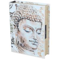 Otthon Kosarak és dobozok Signes Grimalt Biztonsági Könyv-Buddha Doboz Bézs