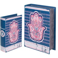 Otthon Kosarak és dobozok Signes Grimalt Fatima Kézikönyvdobozok 2U Kék