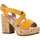 Cipők Női Szandálok / Saruk Stonefly CAROL 4 VELOUR Narancssárga