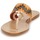 Cipők Női Lábujjközös papucsok Missoni VM048 Narancssárga
