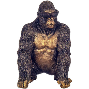 Otthon Szobrok / figurák Signes Grimalt Orangután Ülő Szemüveg Arany