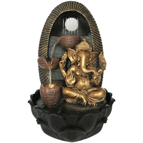 Otthon Szobrok / figurák Signes Grimalt Ganesha -Kút Arany