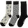 Fehérnemű Férfi High socks John Frank JF3LSMC01-MULTICOLOR Sokszínű