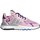 Cipők Női Rövid szárú edzőcipők adidas Originals Nite Jogger W Szürke, Rózsaszín