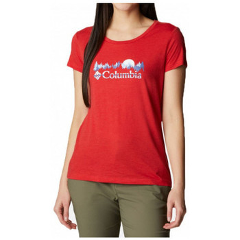 Ruhák Női Pólók / Galléros Pólók Columbia T-shirt grafica  Daisy  Days™ Piros