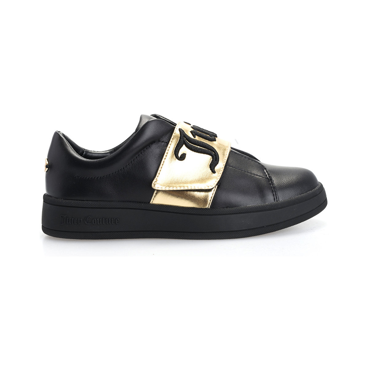 Cipők Női Belebújós cipők Juicy Couture B4JJ203 | Cynthia Low Top Velcro Fekete 