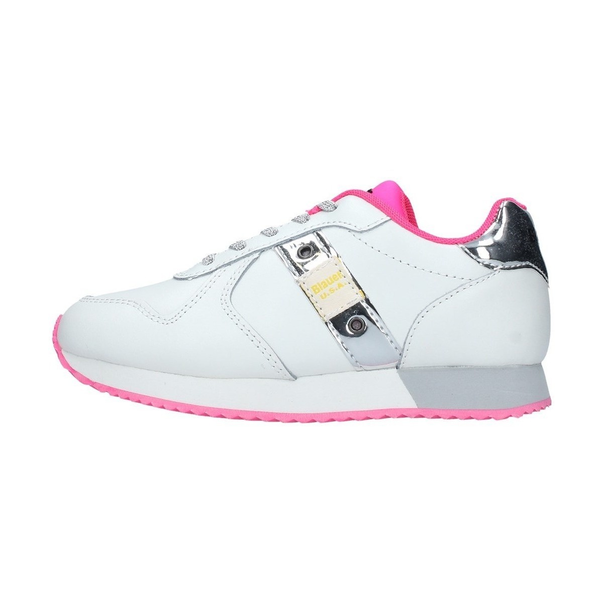 Cipők Lány Rövid szárú edzőcipők Blauer S1LILLI02/LEA Fehér