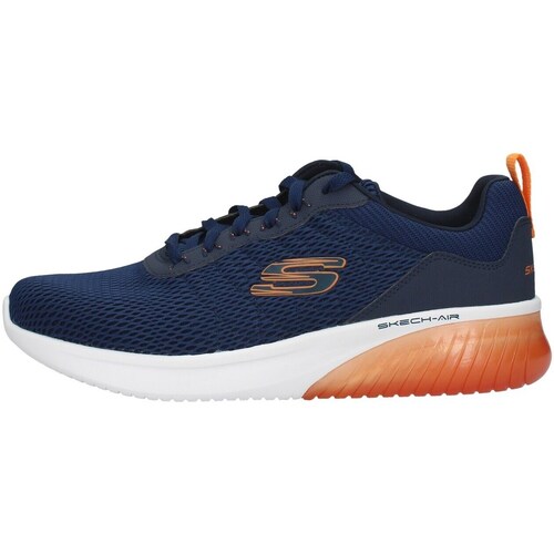 Cipők Férfi Rövid szárú edzőcipők Skechers 52551 Kék