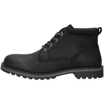 Cipők Férfi Mokkaszínek Wrangler WM92150A Fekete 