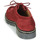 Cipők Férfi Oxford cipők Pellet Macho Velúr / Piros