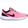 Cipők Gyerek Rövid szárú edzőcipők Nike Revolution 5 GS Fehér, Fekete, Rózsaszín