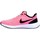 Cipők Gyerek Rövid szárú edzőcipők Nike Revolution 5 GS Fehér, Fekete, Rózsaszín