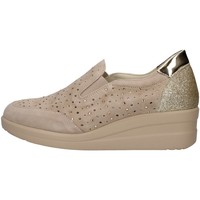 Cipők Női Magas szárú edzőcipők Melluso R20156 Bézs