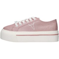 Cipők Női Rövid szárú edzőcipők Windsor Smith WSPRUBY Rózsaszín