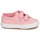 Cipők Lány Rövid szárú edzőcipők Superga 2750 STRAP Rózsaszín