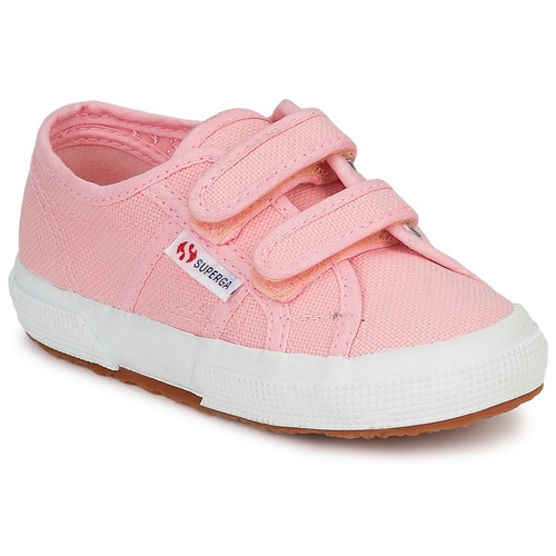 Cipők Lány Rövid szárú edzőcipők Superga 2750 STRAP Rózsaszín