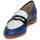 Cipők Női Mokkaszínek Etro MOCASSIN 3767 Kék / Fekete  / Fehér