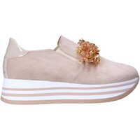 Cipők Női Rövid szárú edzőcipők Grace Shoes MAR015 Bézs
