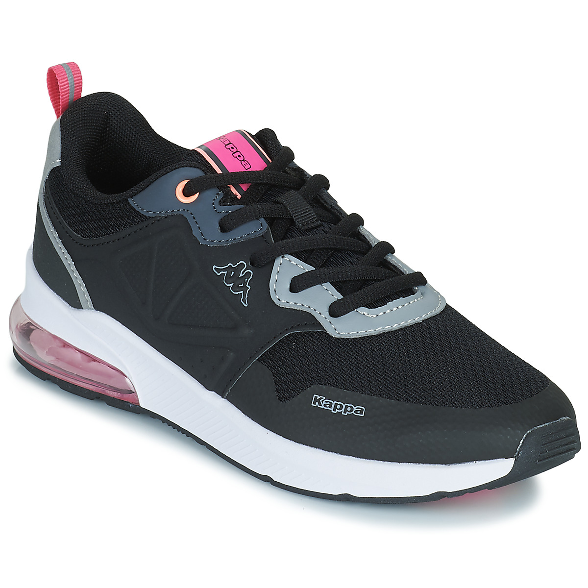 Cipők Női Rövid szárú edzőcipők Kappa SPLINTER LACE KID Kék / Rózsaszín