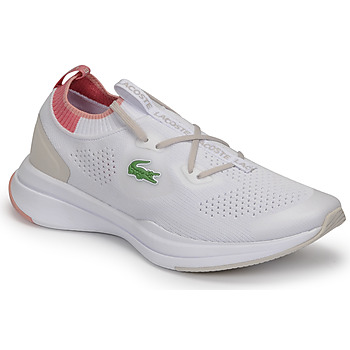 Cipők Női Rövid szárú edzőcipők Lacoste RUN SPIN KNIT 0121 1 SFA Fehér / Rózsaszín