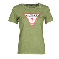 Ruhák Női Rövid ujjú pólók Guess SS CN ORIGINAL TEE Keki