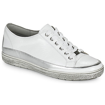 Cipők Női Rövid szárú edzőcipők Caprice 23654 Fehér / Ezüst