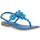 Cipők Női Lábujjközös papucsok Café Noir CAFE NOIR B005 INFRADITO Kék