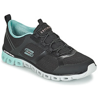Cipők Női Fitnesz Skechers GLIDE-STEP Fekete  / Kék