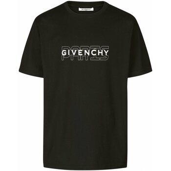 Ruhák Férfi Rövid ujjú pólók Givenchy BM70SS3002 Fekete 